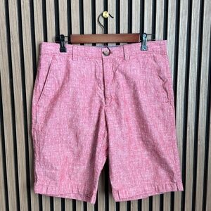 Banana Republic Factory Cotton Shorts (Modern Red)